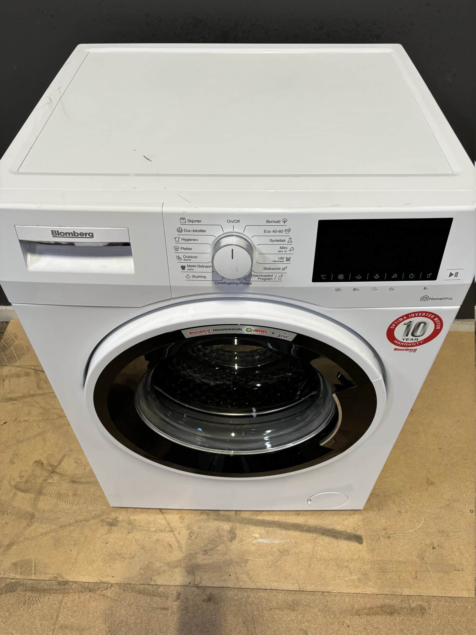 BRUGT- Blomberg frontbetjent vaskemaskine BWG484W5 - Billede 3