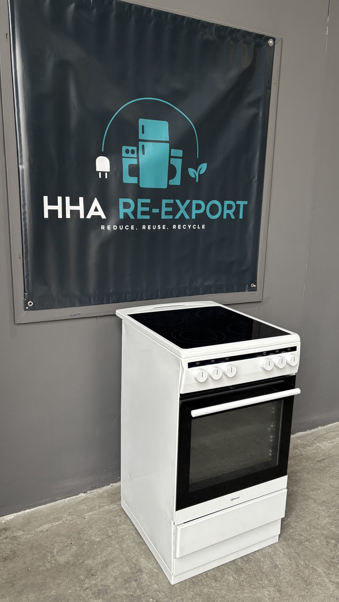 BRUGT - Gram glaskeramisk komfur EK4510-91 - Billede 3